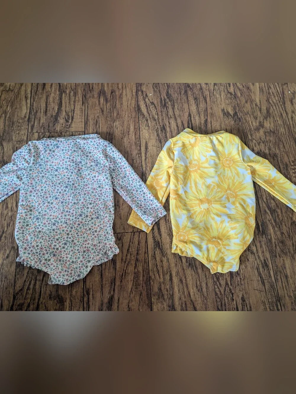 Set Of 2 Carter's One-Piece Long Sleeve Swimsuits Size 6m